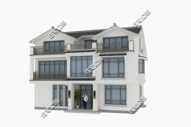 新中式別墅應(yīng)該怎么修建？分享一套12X10米戶型設(shè)計