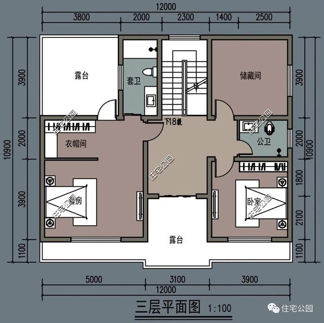 新中式別墅應(yīng)該怎么修建？分享一套12X10米戶型設(shè)計