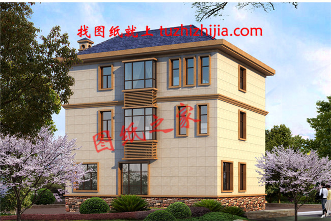 精致美觀2層半農(nóng)村房屋全部圖片，絕對(duì)是村里最亮眼的！