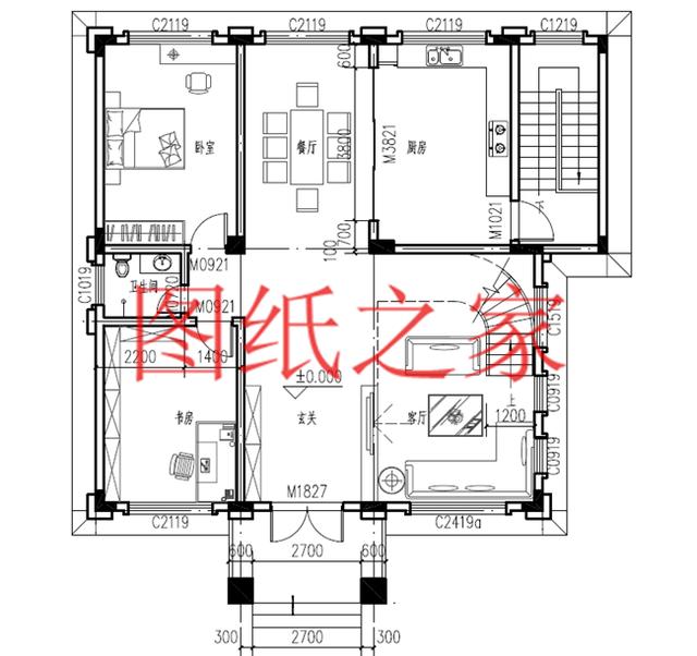 現(xiàn)代風(fēng)三層別墅設(shè)計(jì)圖，13X14米、14X13米的戶型非常接地氣！