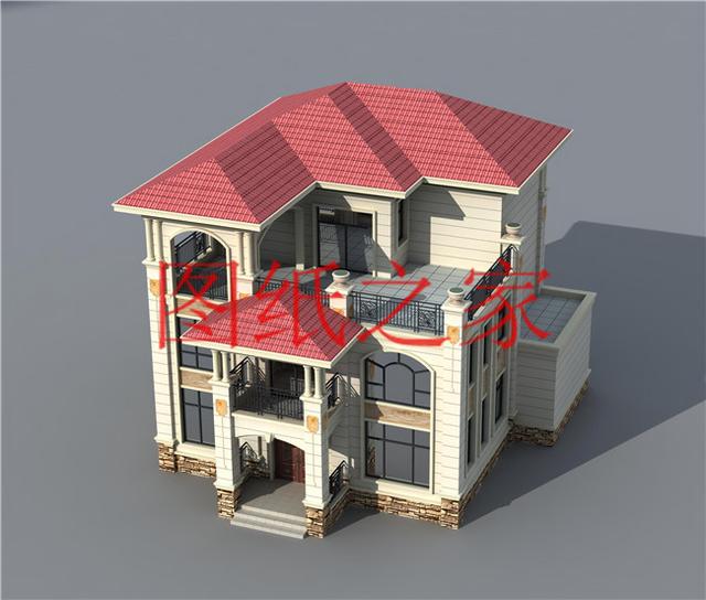 現(xiàn)代風(fēng)三層別墅設(shè)計(jì)圖，13X14米、14X13米的戶型非常接地氣！