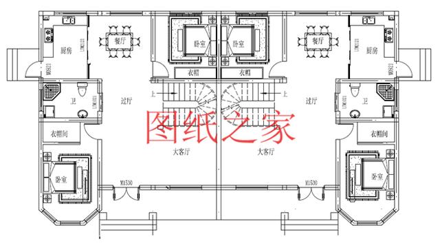 三套單戶占地110平米的雙拼別墅，建成后兄弟倆絕對面子十足！