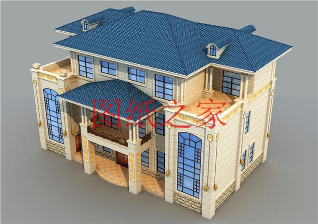 三套單戶占地110平米的雙拼別墅，建成后兄弟倆絕對面子十足！