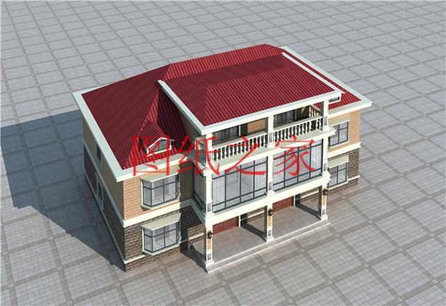 三套單戶占地110平米的雙拼別墅，建成后兄弟倆絕對面子十足！