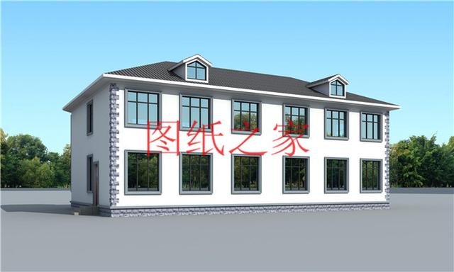 三套單戶占地110平米的雙拼別墅，建成后兄弟倆絕對面子十足！