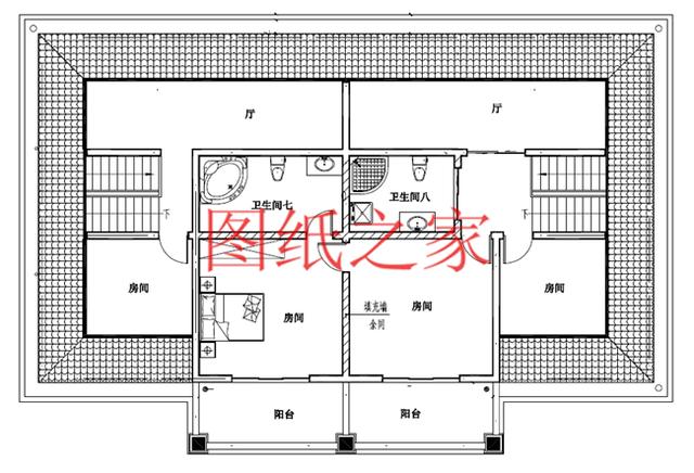 三套單戶占地110平米的雙拼別墅，建成后兄弟倆絕對面子十足！