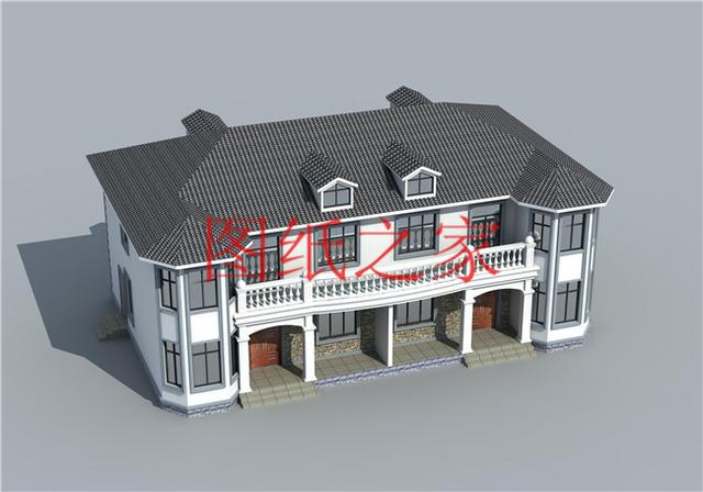 三套單戶占地110平米的雙拼別墅，建成后兄弟倆絕對面子十足！