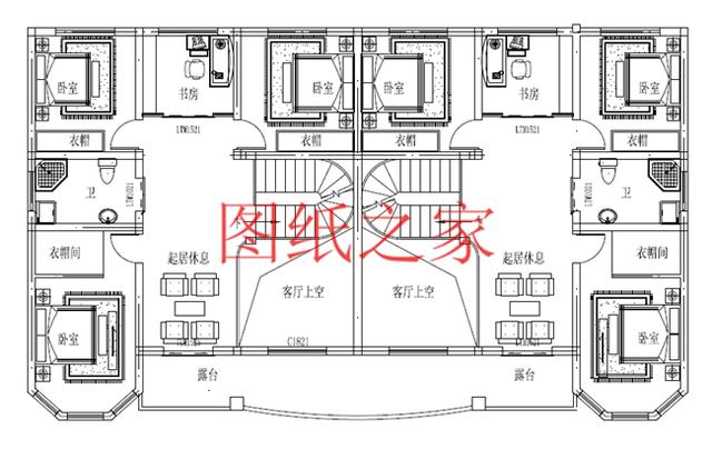 三套單戶占地110平米的雙拼別墅，建成后兄弟倆絕對面子十足！