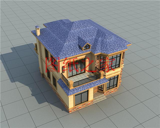 4套100平米左右的二層別墅，美觀大氣、方正實用，大家都喜歡！