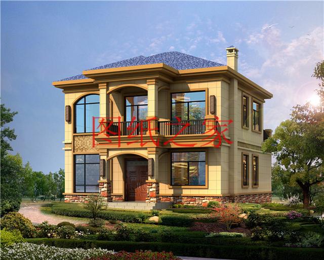 4套100平米左右的二層別墅，美觀大氣、方正實用，大家都喜歡！