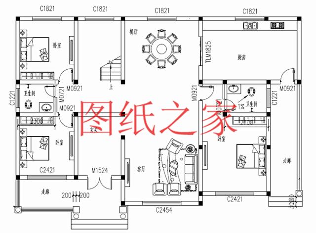 兩套17X11米的農村二層別墅，戶型設計非常相似，你更喜歡哪個？