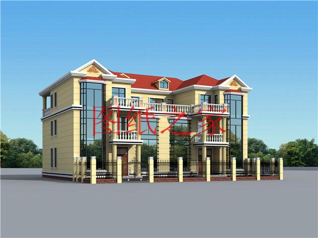 推薦6套三層農村雙拼別墅，比獨棟別墅更加大氣實惠！