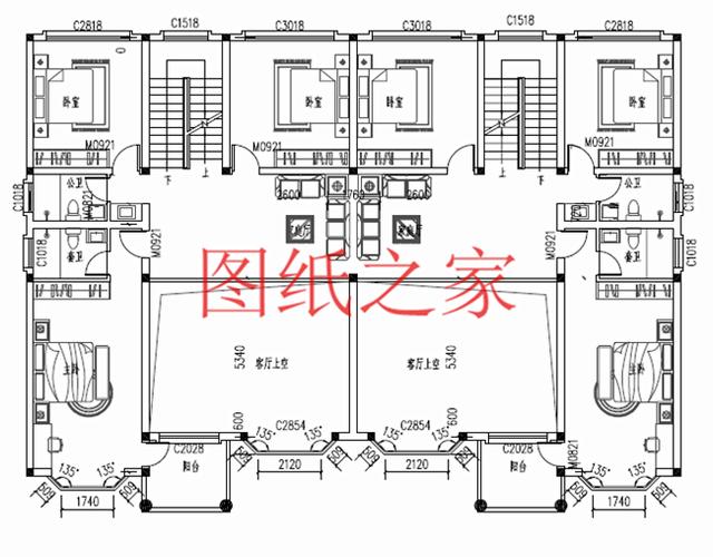 推薦6套三層農村雙拼別墅，比獨棟別墅更加大氣實惠！