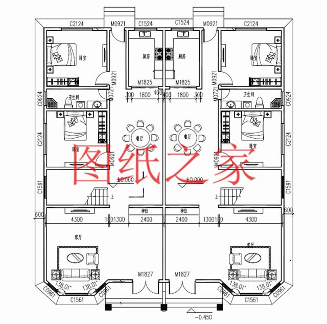 推薦6套三層農村雙拼別墅，比獨棟別墅更加大氣實惠！