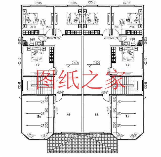 推薦6套三層農村雙拼別墅，比獨棟別墅更加大氣實惠！