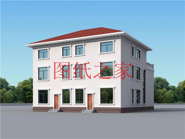 推薦6套三層農村雙拼別墅，比獨棟別墅更加大氣實惠！