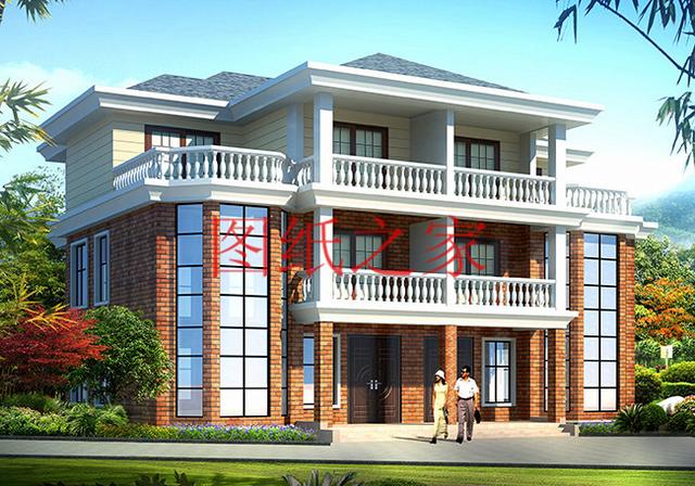 推薦6套三層農村雙拼別墅，比獨棟別墅更加大氣實惠！