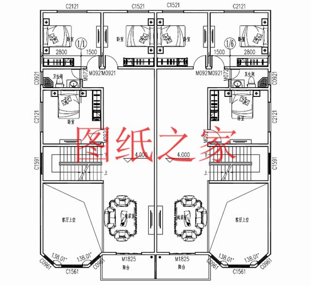 推薦6套三層農村雙拼別墅，比獨棟別墅更加大氣實惠！