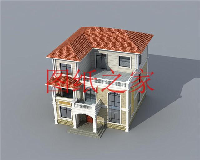 12X13米三層別墅戶型設(shè)計(jì)，功能性強(qiáng)，符合現(xiàn)代人的生活需求