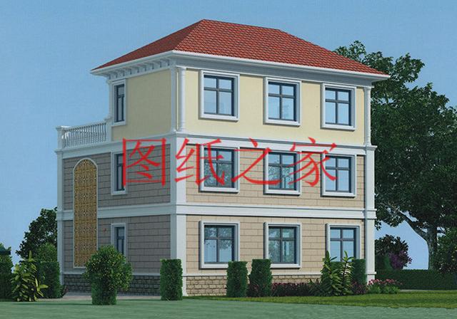 12X13米三層別墅戶型設(shè)計(jì)，功能性強(qiáng)，符合現(xiàn)代人的生活需求