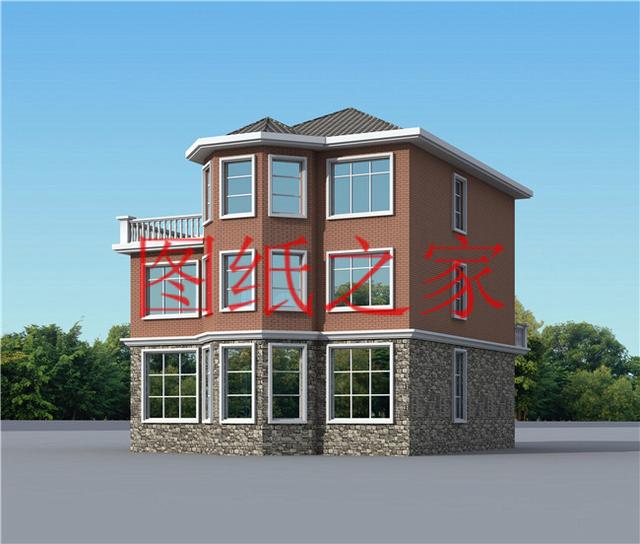 12X13米三層別墅戶型設(shè)計(jì)，功能性強(qiáng)，符合現(xiàn)代人的生活需求