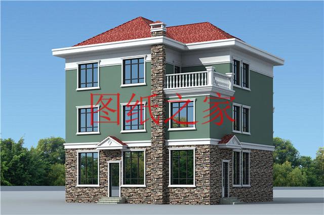 12X13米三層別墅戶型設(shè)計(jì)，功能性強(qiáng)，符合現(xiàn)代人的生活需求