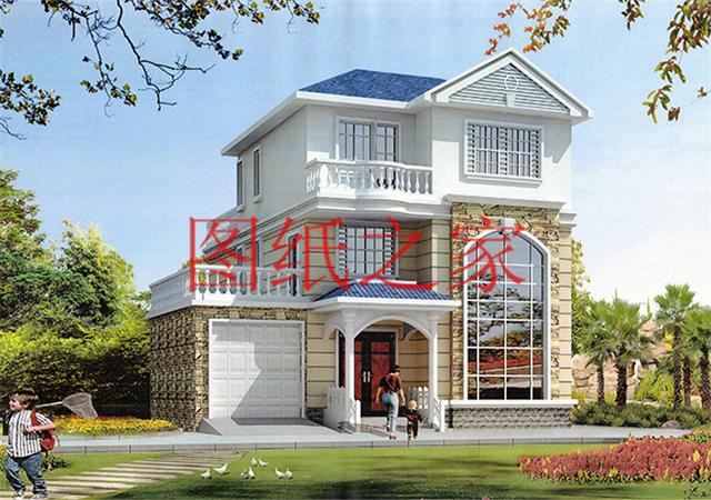 12X13米三層別墅戶型設(shè)計(jì)，功能性強(qiáng)，符合現(xiàn)代人的生活需求