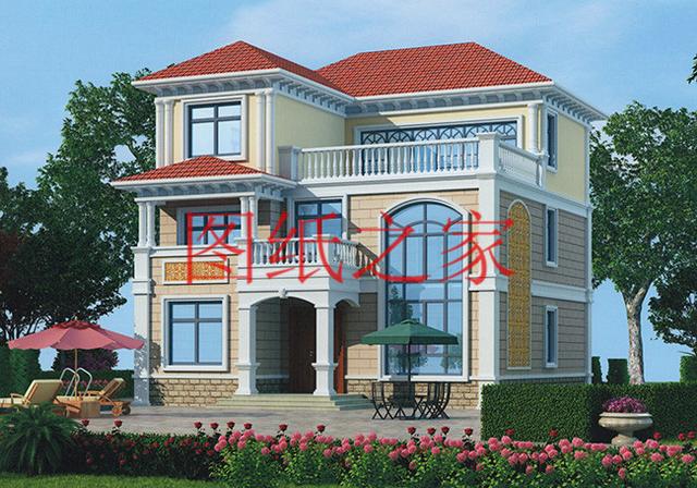 12X13米三層別墅戶型設(shè)計(jì)，功能性強(qiáng)，符合現(xiàn)代人的生活需求