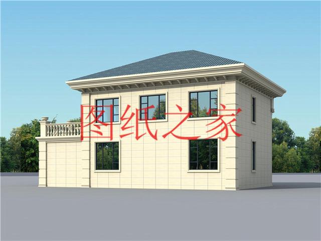 時(shí)尚大氣又溫馨實(shí)用的農(nóng)村二層別墅設(shè)計(jì)，非常適合農(nóng)村修建！