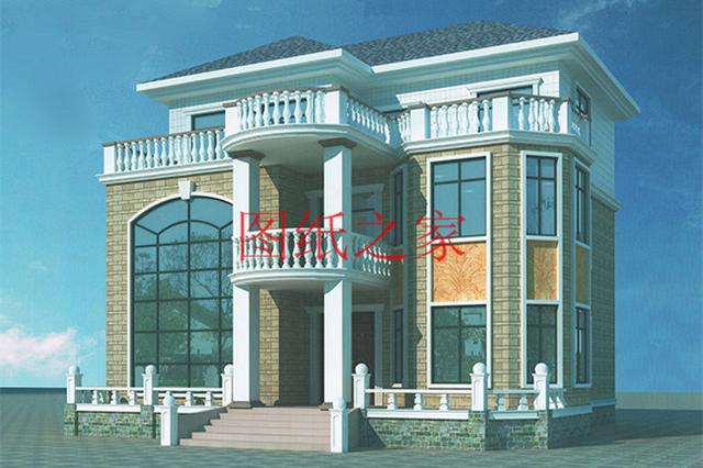 6套農(nóng)村三層別墅，尺寸分別是12X13米、13X12米，哪個更適合你？