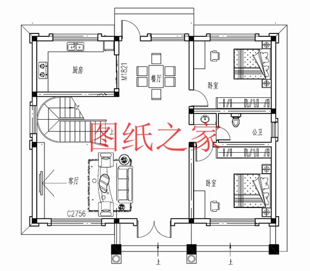6套農(nóng)村三層別墅，尺寸分別是12X13米、13X12米，哪個更適合你？