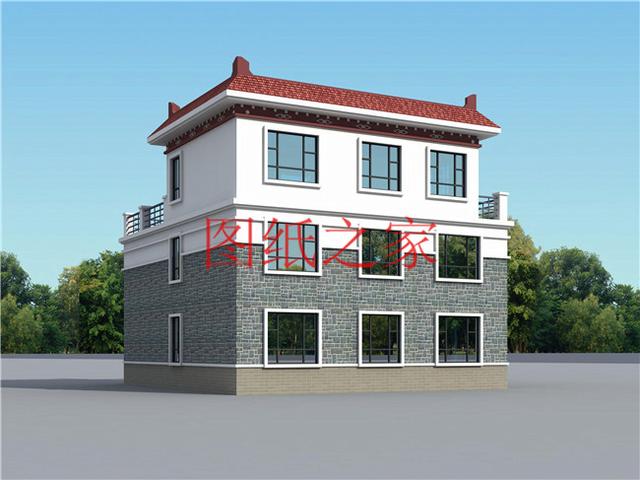 6套農(nóng)村三層別墅，尺寸分別是12X13米、13X12米，哪個更適合你？