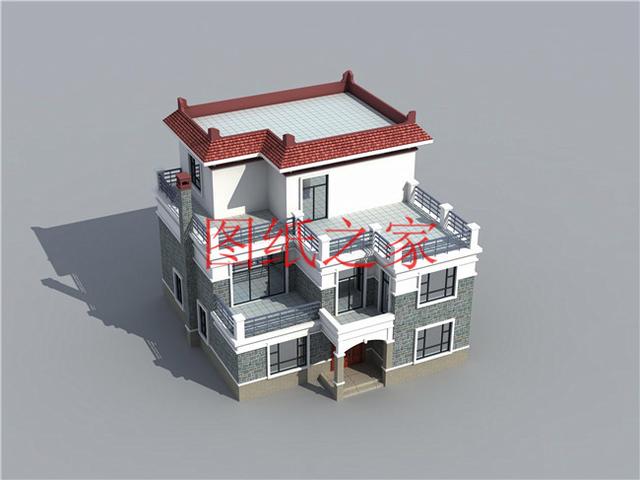 6套農(nóng)村三層別墅，尺寸分別是12X13米、13X12米，哪個更適合你？