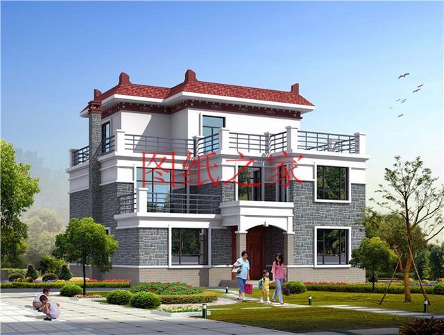 6套農(nóng)村三層別墅，尺寸分別是12X13米、13X12米，哪個更適合你？