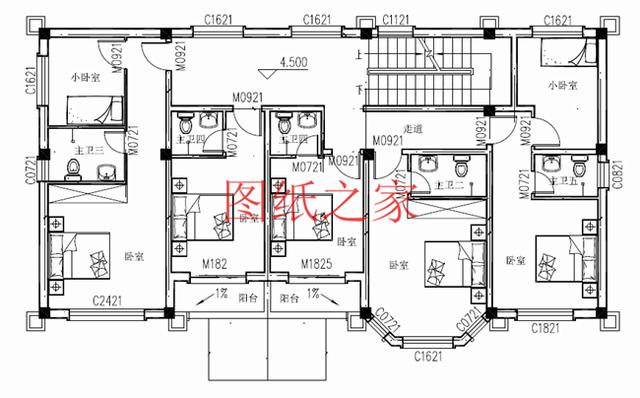 進(jìn)深不到10米的170平米二層別墅，你覺得漂亮嗎，一起來看看！