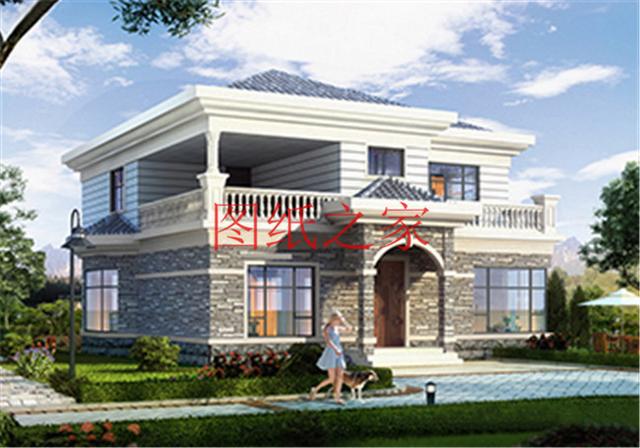 13X12米、12X13米兩種尺寸的二層別墅，快把宅基地利用起來吧！