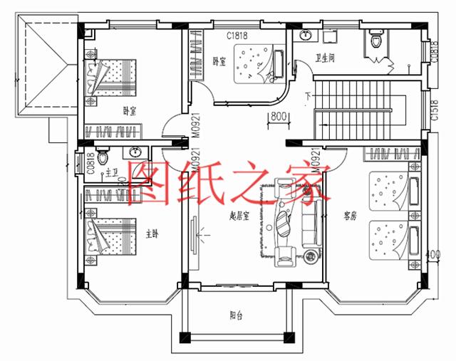 3套農(nóng)村二層別墅，15米X12米、12米X15米，你更喜歡哪個戶型？
