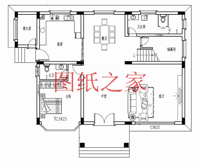 3套農(nóng)村二層別墅，15米X12米、12米X15米，你更喜歡哪個戶型？