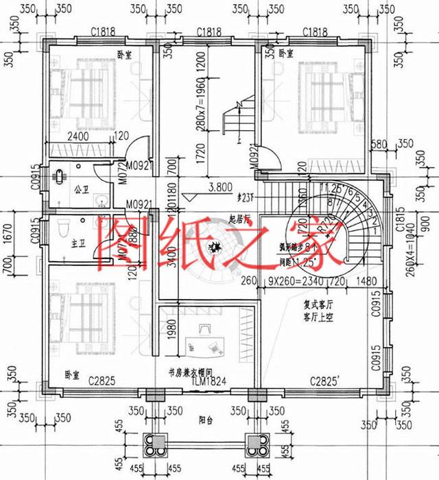 歐式三層農(nóng)村別墅，13X15米、15X13米還帶露臺(tái)，美觀大氣上檔次！