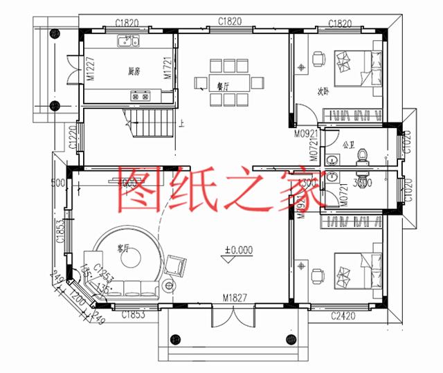 歐式三層農(nóng)村別墅，13X15米、15X13米還帶露臺(tái)，美觀大氣上檔次！