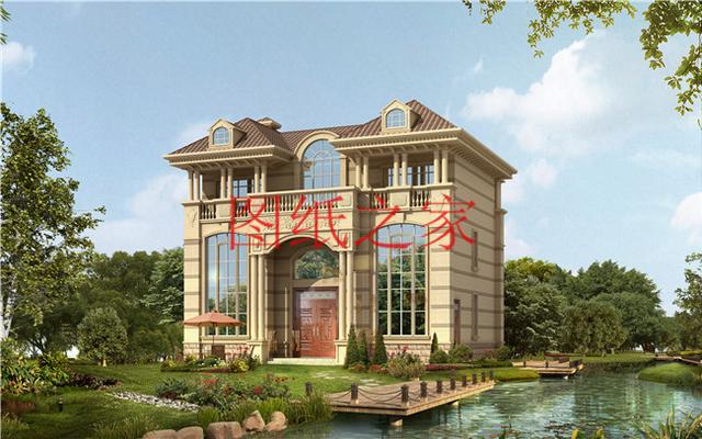 5套15X13米農(nóng)村三層別墅，家是避風(fēng)港，需要用心來建造！