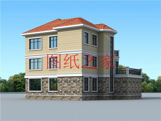 5套15X13米農(nóng)村三層別墅，家是避風(fēng)港，需要用心來建造！