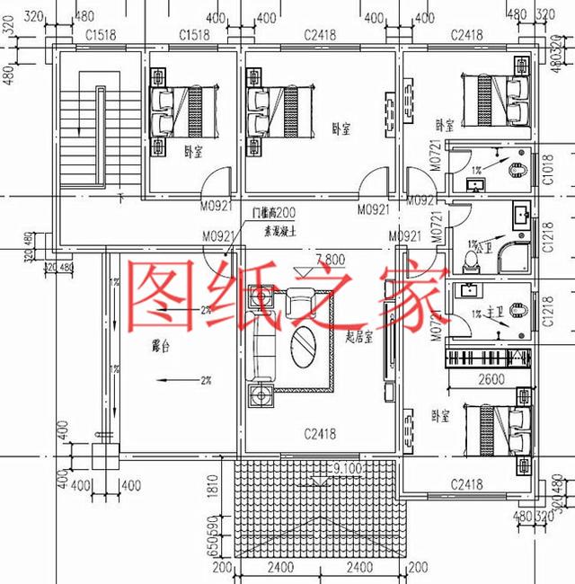 5套15X13米農(nóng)村三層別墅，家是避風(fēng)港，需要用心來建造！