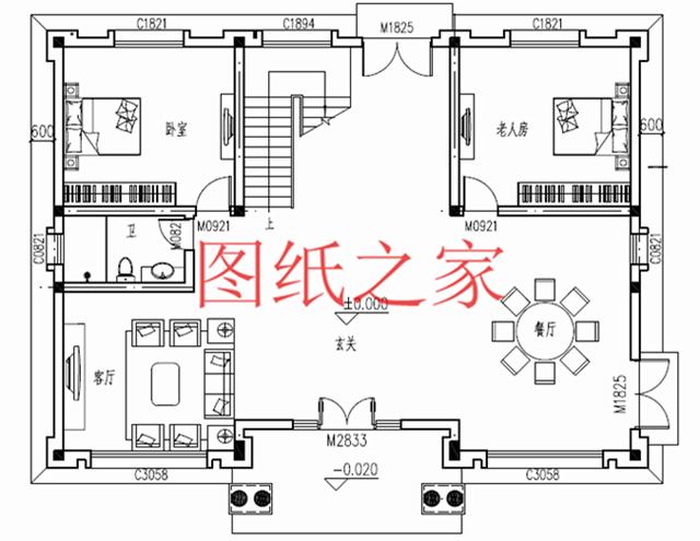 5套15X13米農(nóng)村三層別墅，家是避風(fēng)港，需要用心來建造！