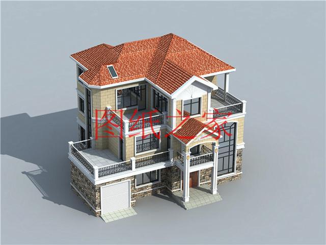 5套15X13米農(nóng)村三層別墅，家是避風(fēng)港，需要用心來建造！