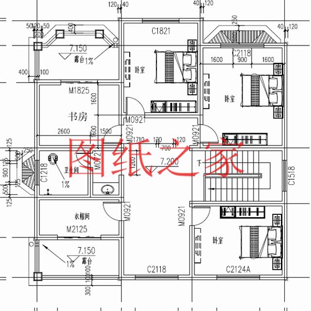 5套15X13米農(nóng)村三層別墅，家是避風(fēng)港，需要用心來建造！