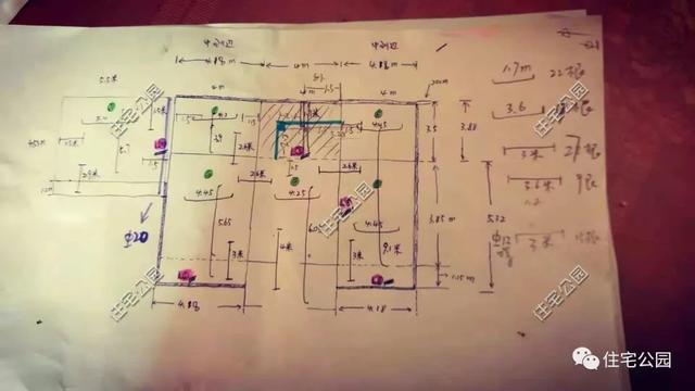 農(nóng)村小伙自畫(huà)結(jié)構(gòu)圖，不到20萬(wàn)建成兩層小別墅，怎么做到的？