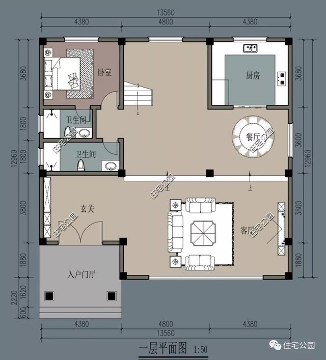 這棟歐式別墅建好之后，農(nóng)村過年聚會(huì)再也不怕客人留宿