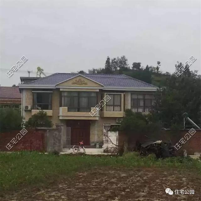 趁熱鬧來曬曬我的新房子，帶大院的兩層小洋樓，27萬蓋好美滋滋