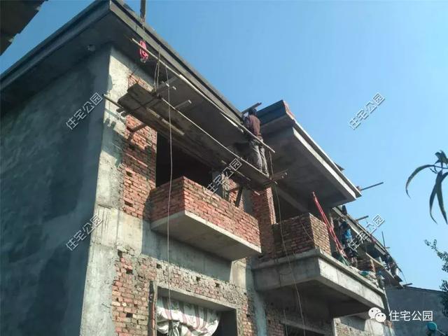 趁熱鬧來曬曬我的新房子，帶大院的兩層小洋樓，27萬蓋好美滋滋